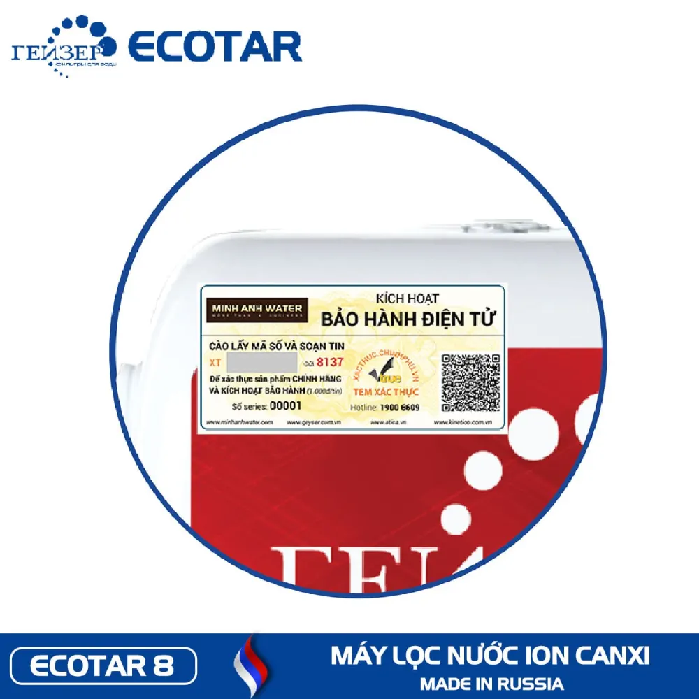 Máy lọc nước nano Geyser Ecotar 8 - ảnh 2