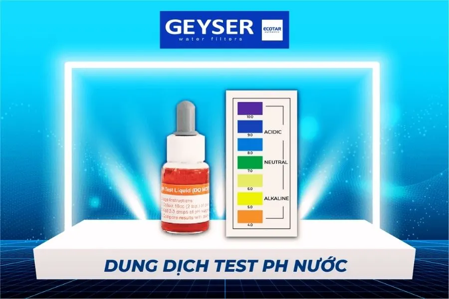 Bộ Test pH nước – Dung dịch thử độ pH chuẩn xác - ảnh 2
