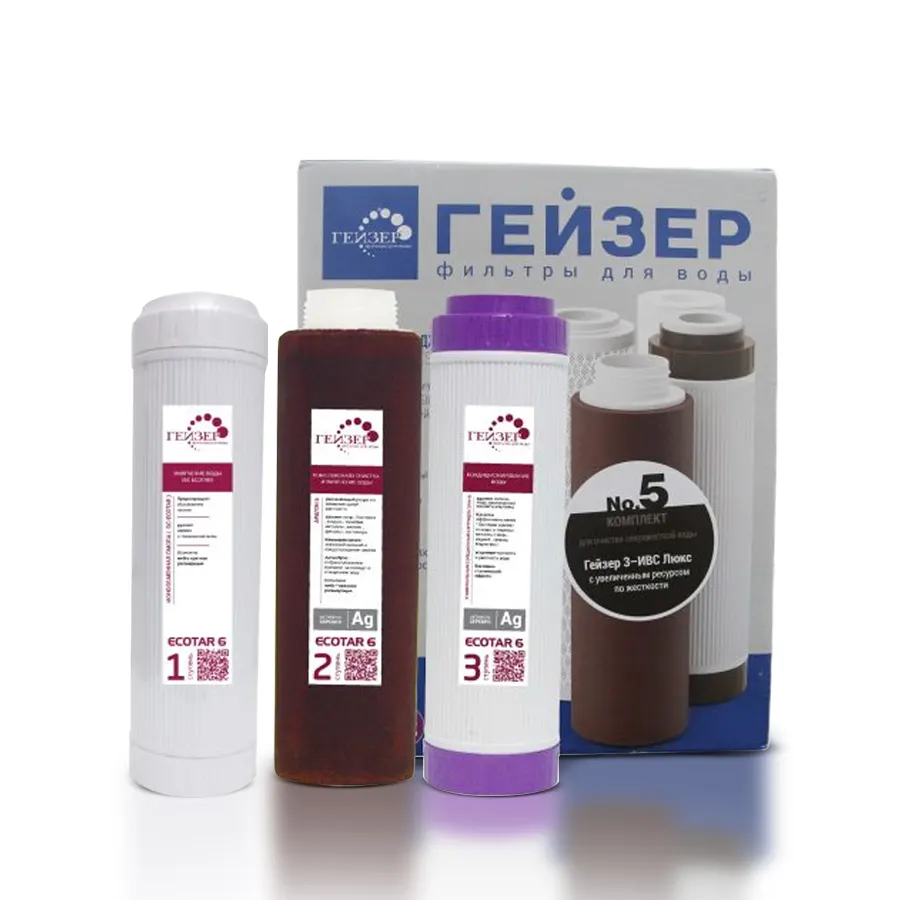 Bộ lõi lọc nước nano dành cho Geyser Ecotar 6 - ảnh 2