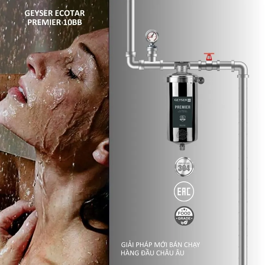 Lọc tổng đầu nguồn Geyser Ecotar Premier 10BB - ảnh 3