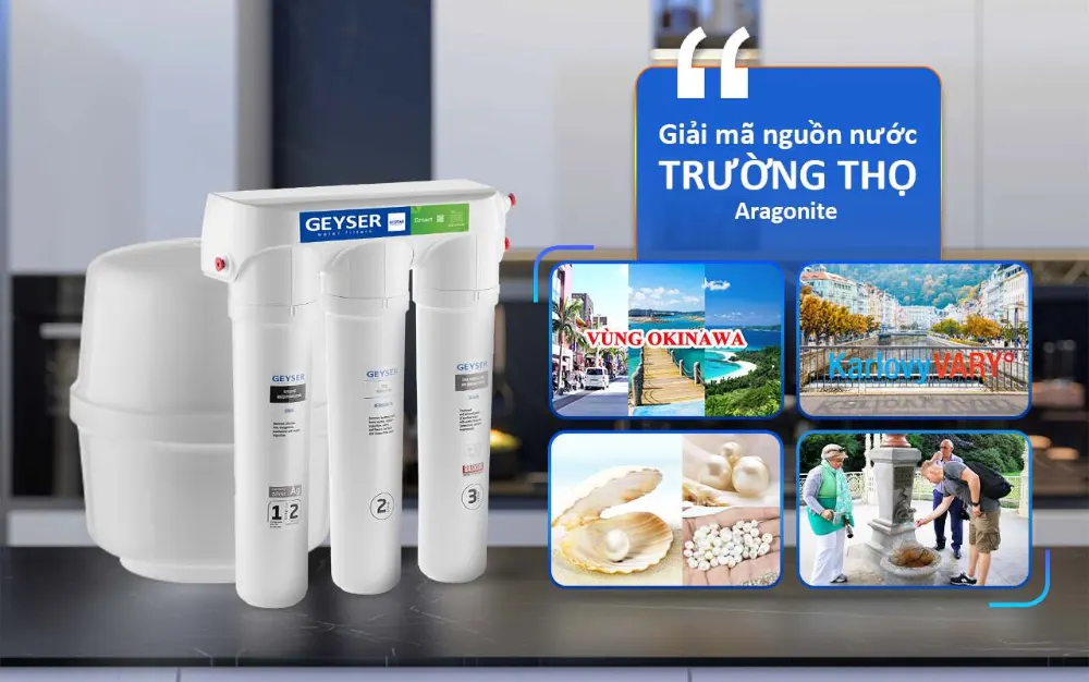 Nước chứa khoáng chất Aragonite giúp kéo dài tuổi thọ của người dân tại đảo Okinawa