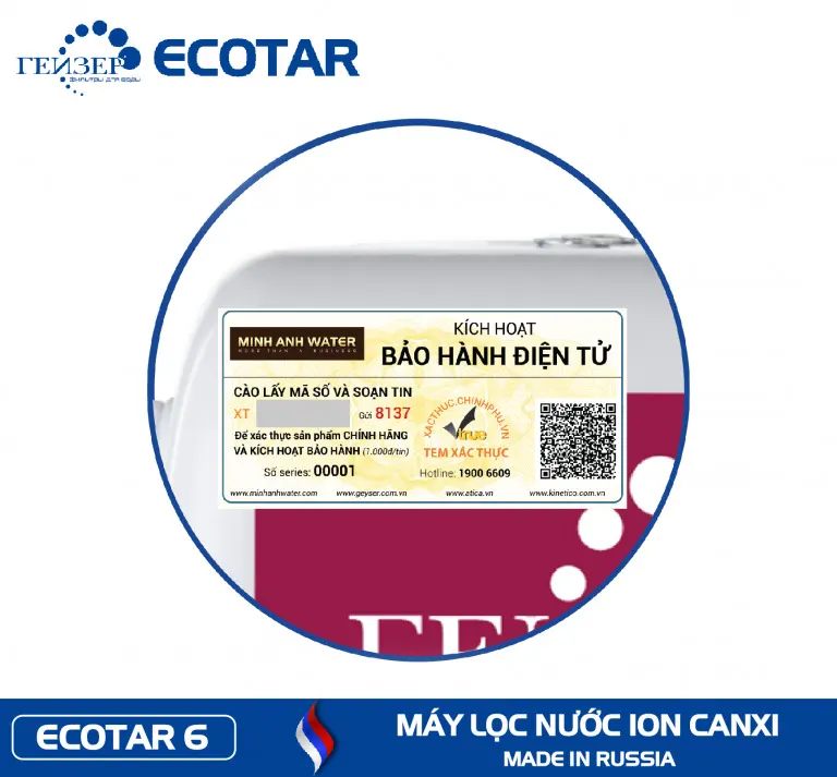 kích hoạt bảo hành điên tử trên máy
