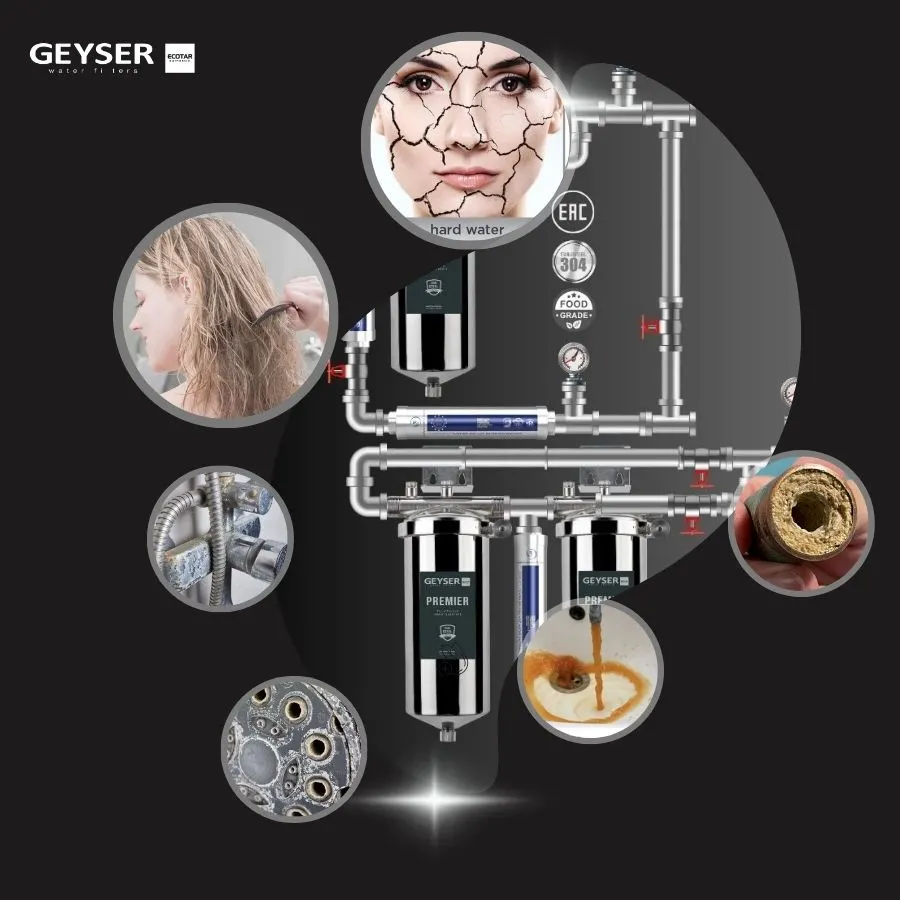 Lọc tổng đầu nguồn âm trần cao cấp dành cho Penthouse Geyser Ecotar 4F4As 10