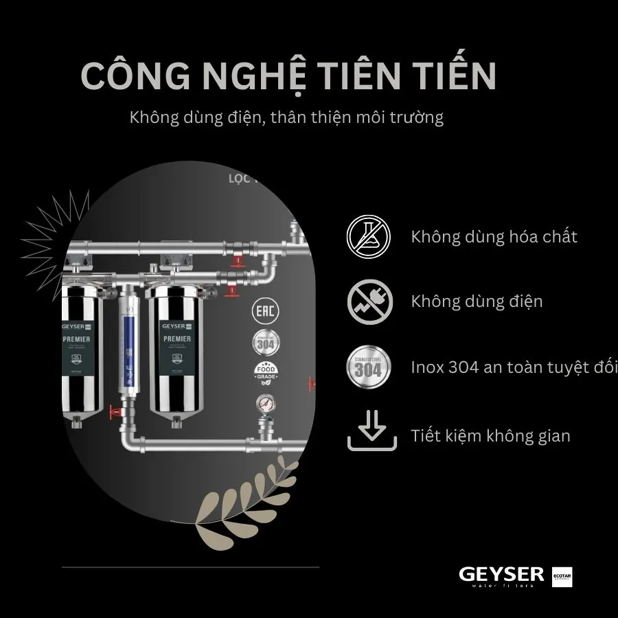 Lọc tổng đầu nguồn âm trần trên đường ống 2F1As 6