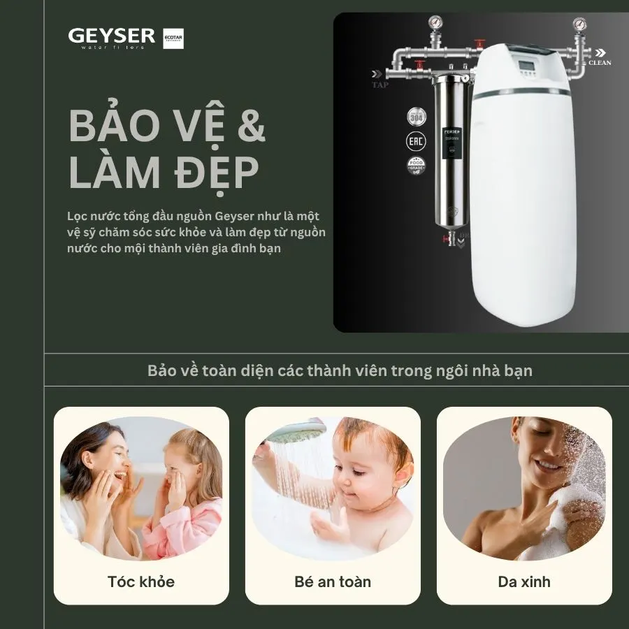 Lọc tổng đầu nguồn Geyser Ecotar 1F20S - ảnh 5