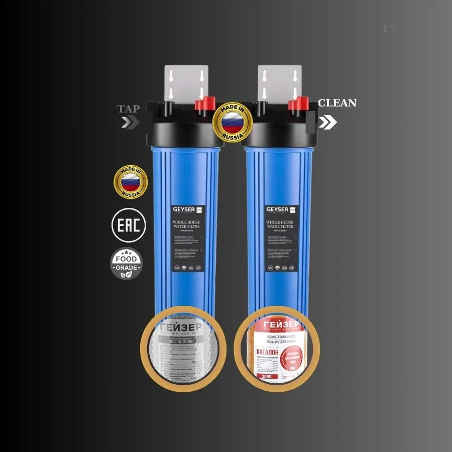 Bộ lọc nước tổng đầu nguồn Geyser Ecotar ECO chính hãng