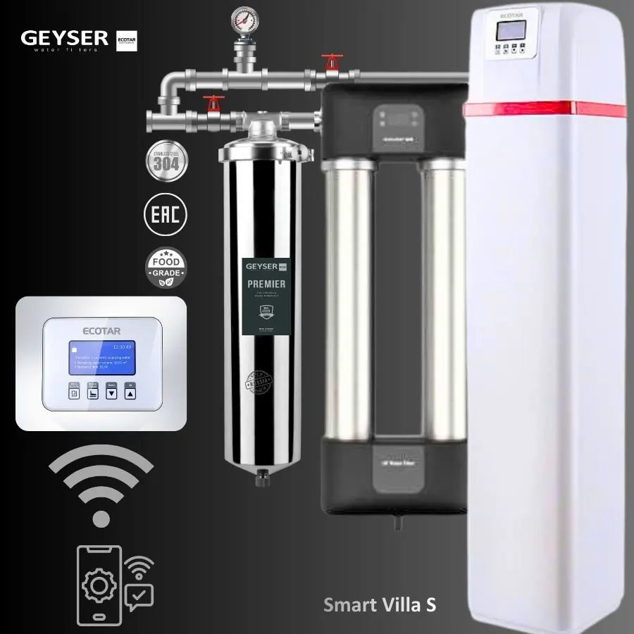 Lọc tổng đầu nguồn Geyser Ecotar Lux Smart Villa S chính hãng