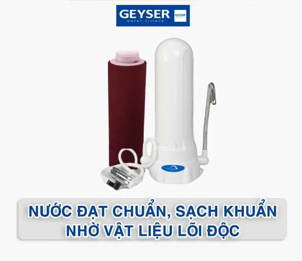 Máy lọc gắn vòi để bàn Geyser 1UH Euro - ảnh 4