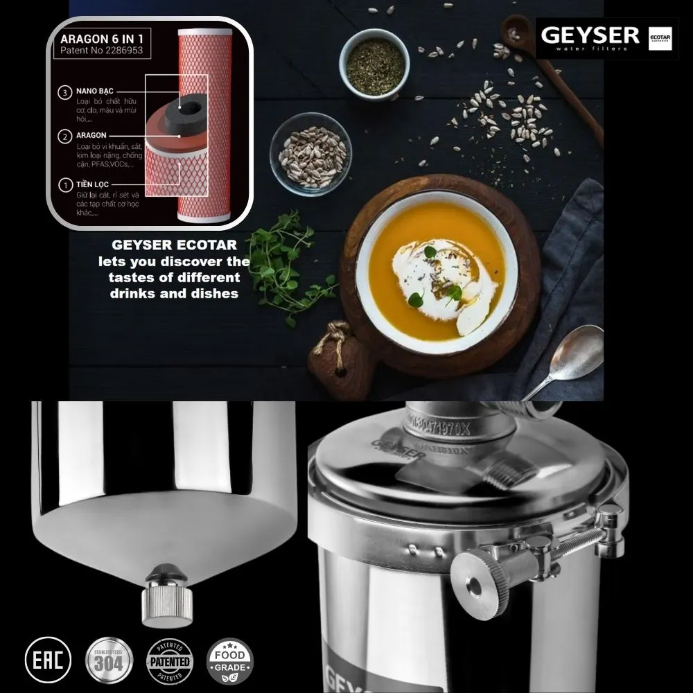 Máy lọc nước Geyser Ecotar Premier 20BB HoReCa - ảnh 6