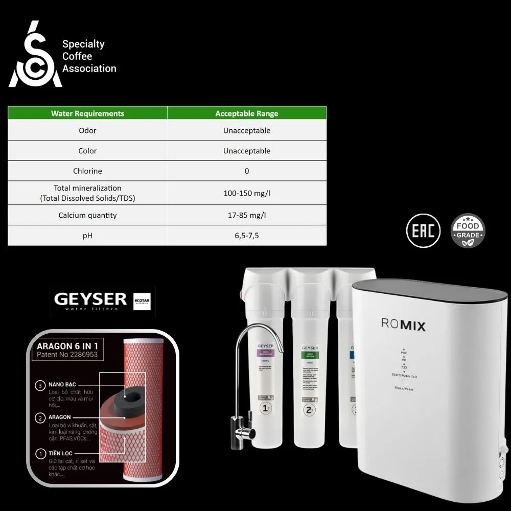 Máy lọc nước Geyser Ecotar 9 ROMIX HoReCa - ảnh 6