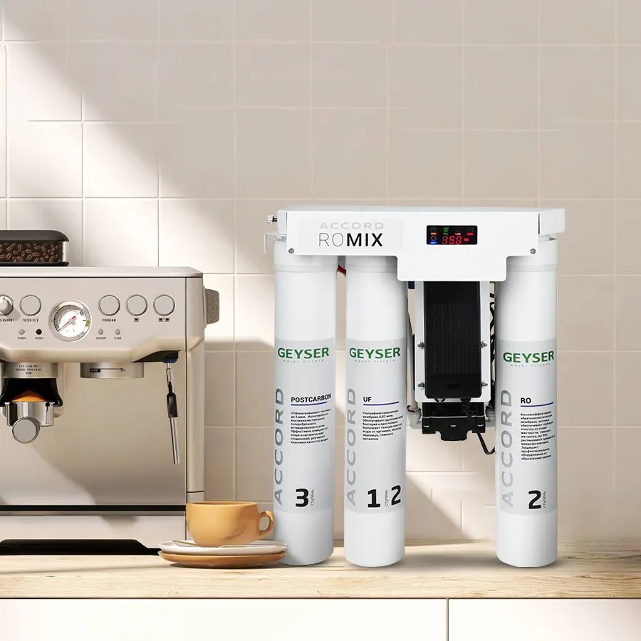 Ecotar Accord RO MIX phù hợp sử dụng cho Cafe, văn phòng, nhà hàng, trường học, bệnh viện và gia đình nhờ khả năng giữ khoáng tự nhiên vượt trội