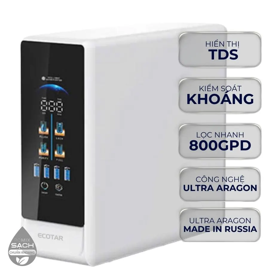 Máy lọc nước chuẩn khoáng Geyser Ecotar 9 LUX ROMIX - ảnh 5