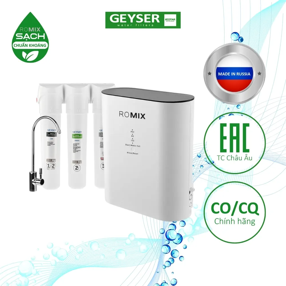 Máy lọc nước chuẩn khoáng Geyser Ecotar 4 ROMIX - ảnh 6