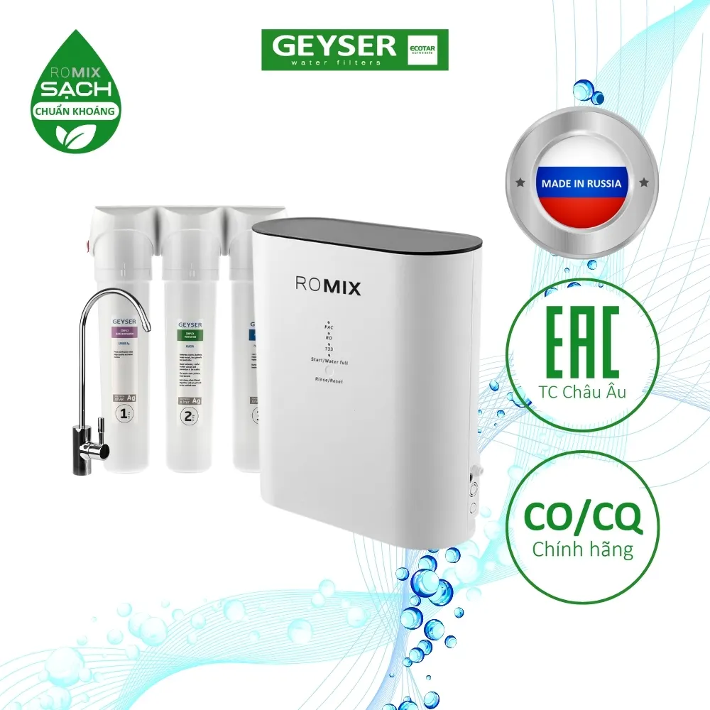 Máy lọc nước chuẩn khoáng Geyser Ecotar 9 ROMIX - ảnh 6