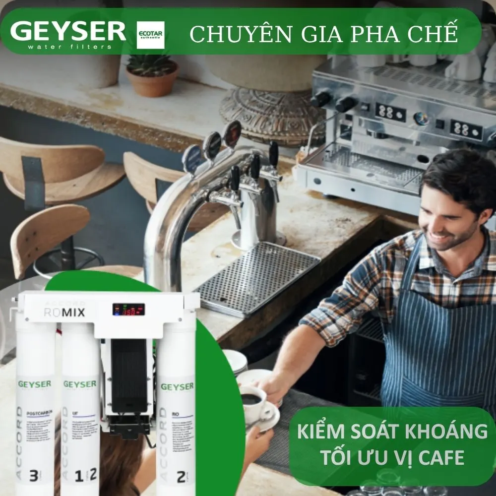 Máy lọc nước chuẩn khoáng Geyser Ecotar Accord chính hãng