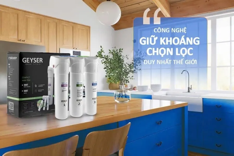 Máy lọc nước chuẩn khoáng Geyser Ecotar 3 ROMIX - ảnh 6