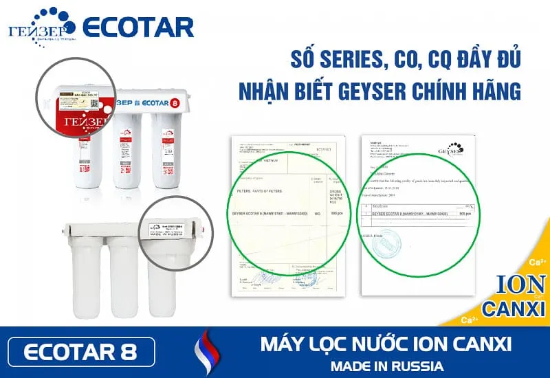 Máy lọc nước nano Geyser Ecotar 8 - ảnh 4
