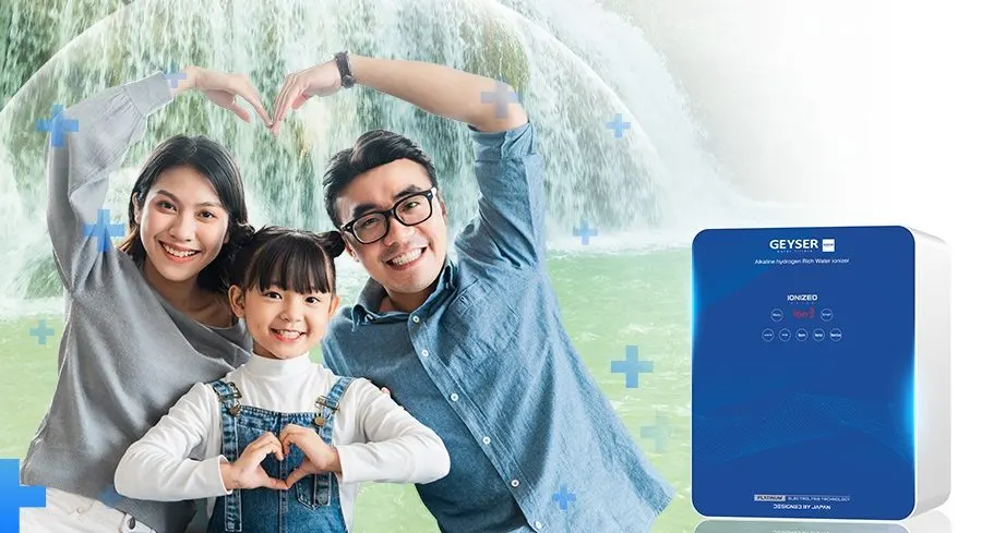 Geyser Ecotar 9 Slim T chăm sóc sức khỏe cho cả gia đình