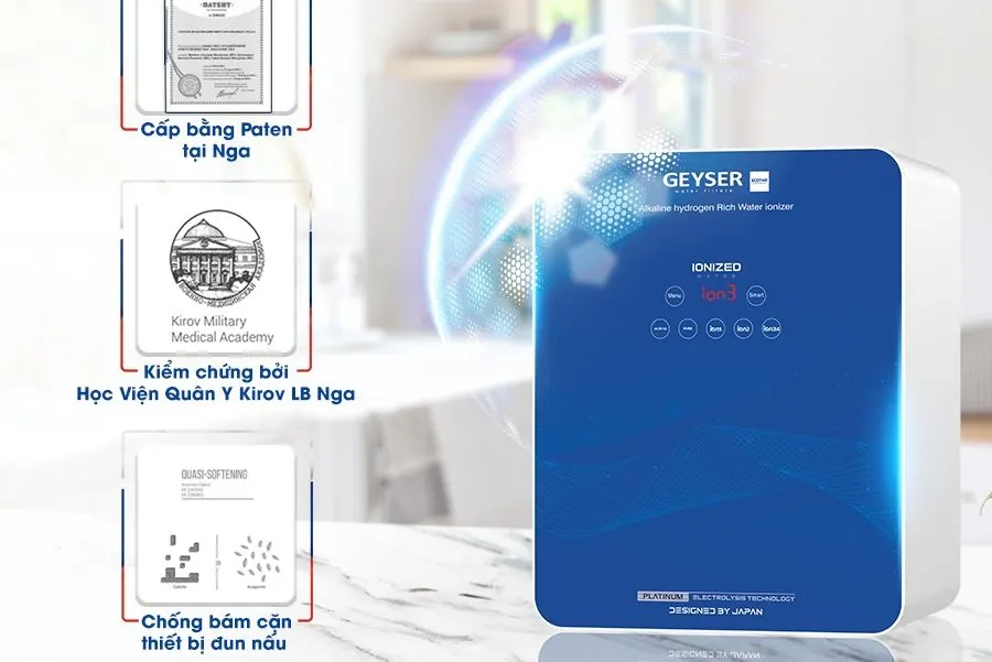 Quasi-Softening chống bám cặn điện cực, tăng gấp 2 lần độ bền máy