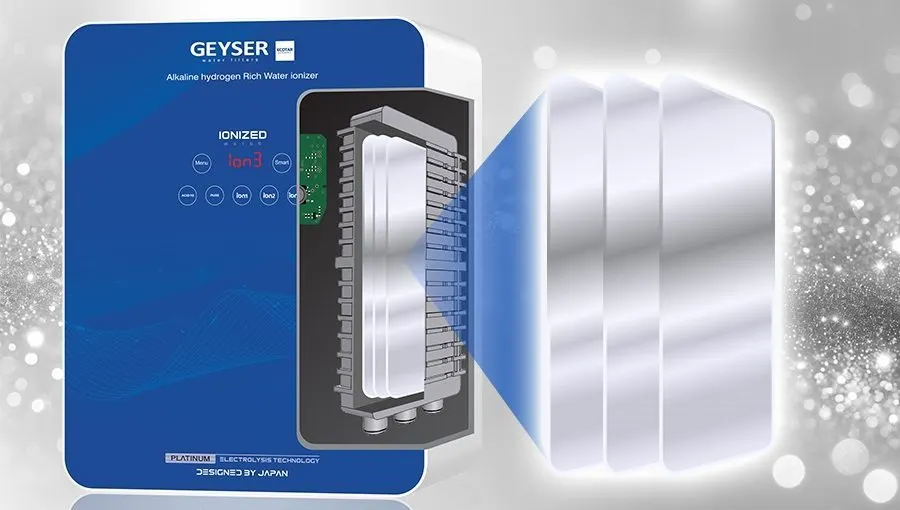 Máy lọc nước ion kiềm Geyser Ecotar 9 Slim T - ảnh 5
