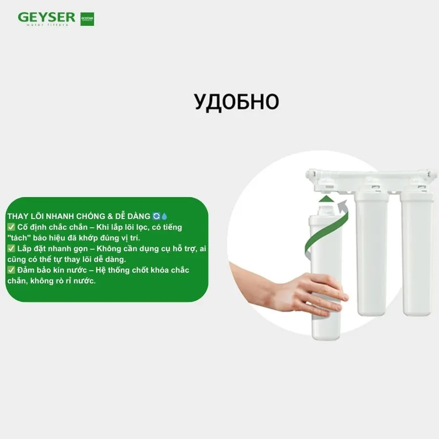 Máy lọc nước nano Geyser Ecotar 3 Optima - ảnh 6