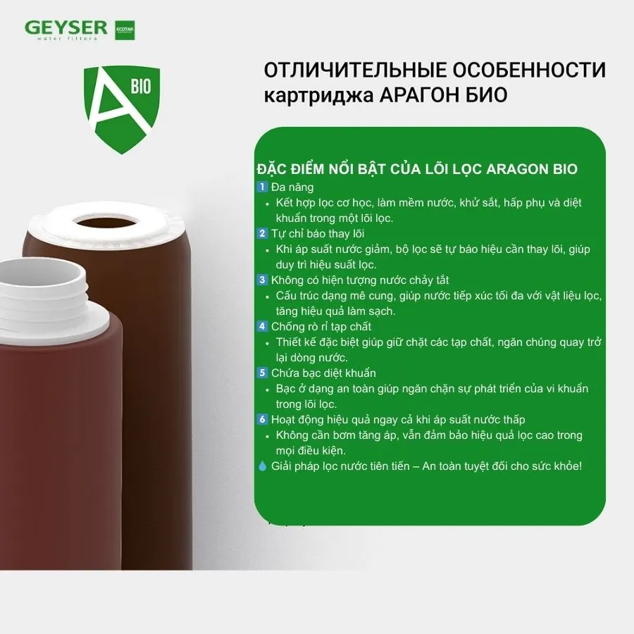 Máy lọc nước nano Geyser Ecotar Bio 2