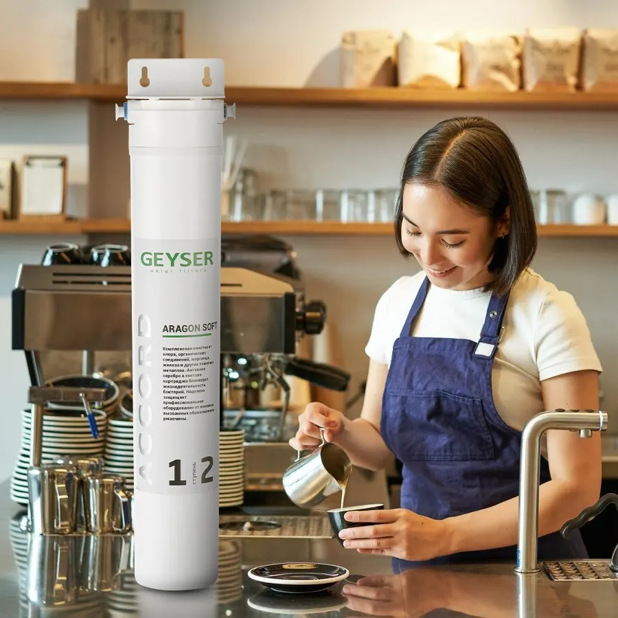 Máy lọc nước chuẩn khoáng Geyser Ecotar Accord Soft ROMIX tối ưu cho máy pha chế cafe