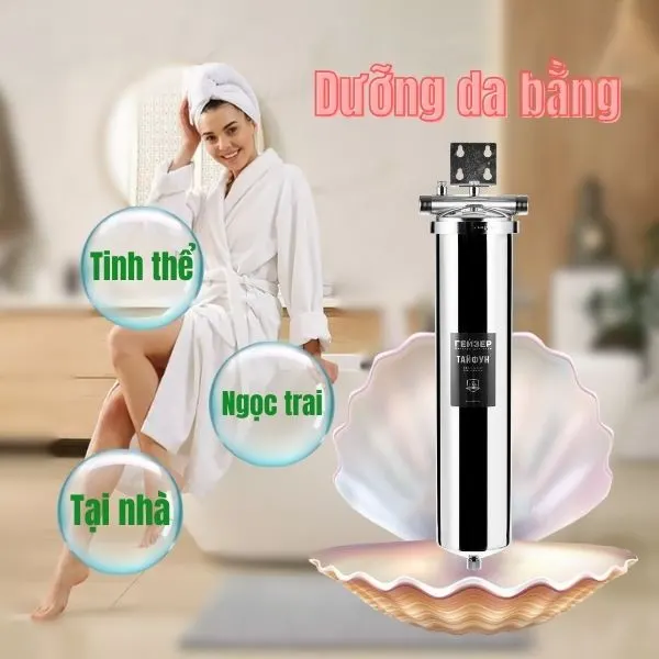 Geyser Typhoon 20BB giúp chăm sóc da toàn diện