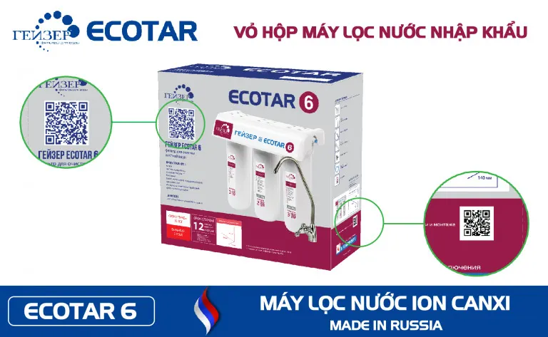Máy lọc nước nano Geyser Ecotar 6 - ảnh 6