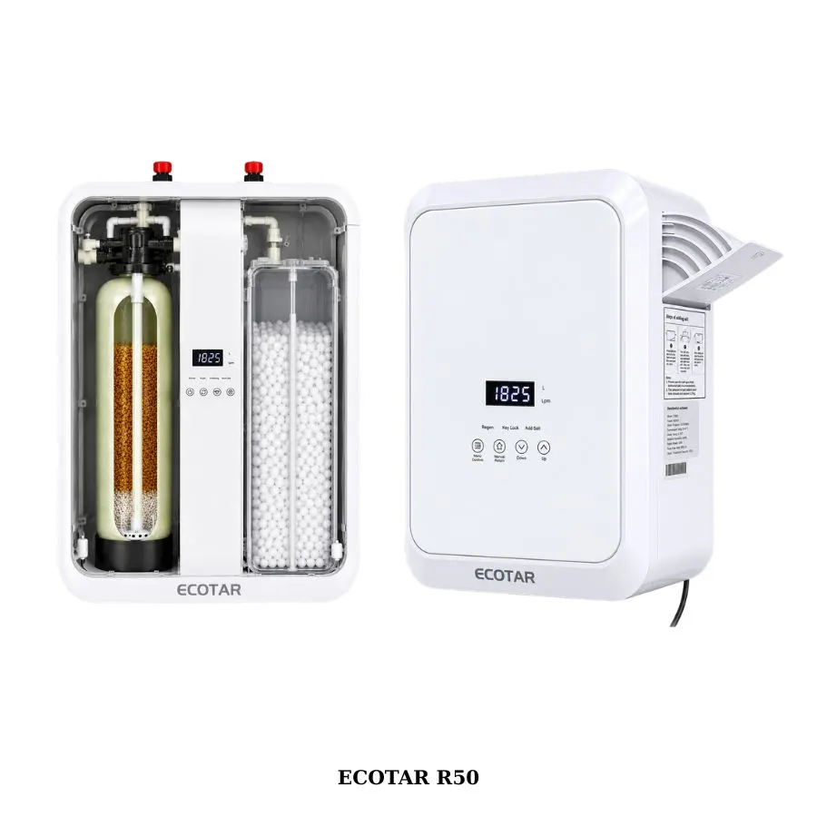 Sơ đồ cấu tạo và hoạt động máy làm mềm Ecotar R50