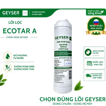 Lõi lọc nước Geyser Ecotar 4 nano Ecotar A Bio New