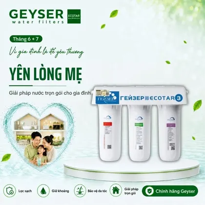 Máy lọc nước nano Geyser Ecotar 3