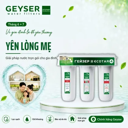 Máy lọc nước nano Geyser Ecotar 4