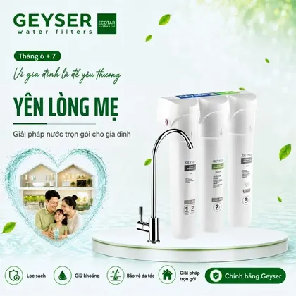 Máy lọc nước chuẩn khoáng Geyser Ecotar 4 Smart