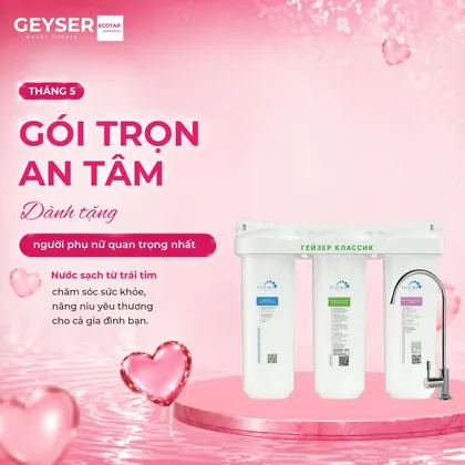 Máy lọc nước nano Geyser Ecotar Classic Hard cho nước cứng