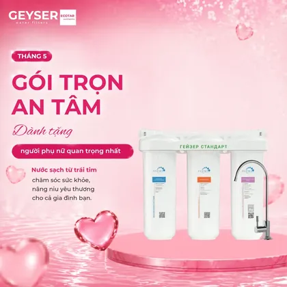 Máy lọc nước nano Geyser Ecotar Standard Hard