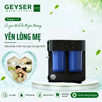 Máy lọc nước chuẩn khoáng Geyser Maestro 2000 cho nhà hàng, quán cà phê