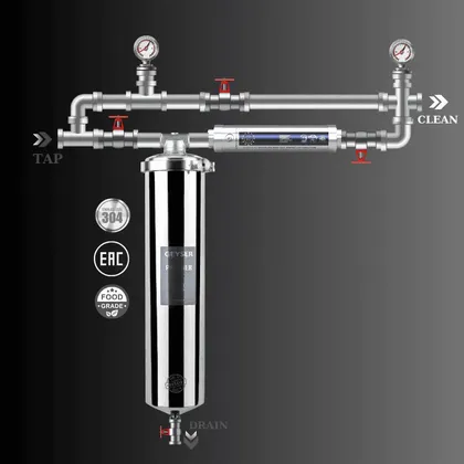 Hệ thống lọc nước tổng đầu nguồn Geyser Ecotar 1F1A
