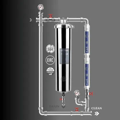 Hệ thống lọc nước tổng đầu nguồn Geyser Ecotar 1F2A