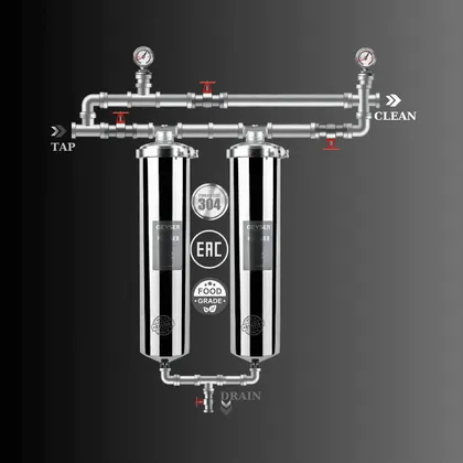 Hệ thống lọc nước tổng đầu nguồn Geyser Ecotar 2F