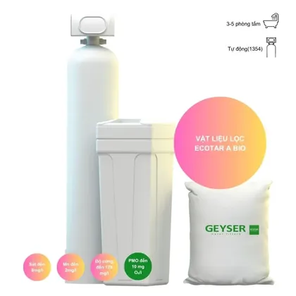Lọc tổng sinh hoạt đầu nguồn chuyên sâu Geyser Ecotar Aquachief XL232