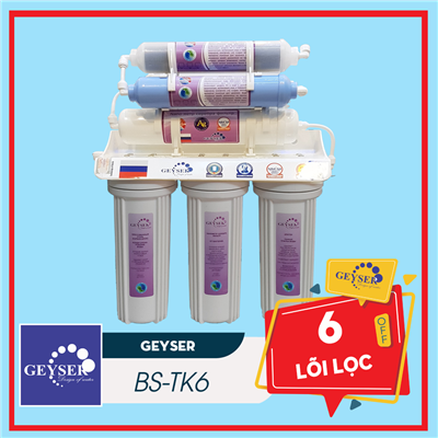 MÁY LỌC NƯỚC NANO GEYSER TK6 - 6 LÕI LỌC